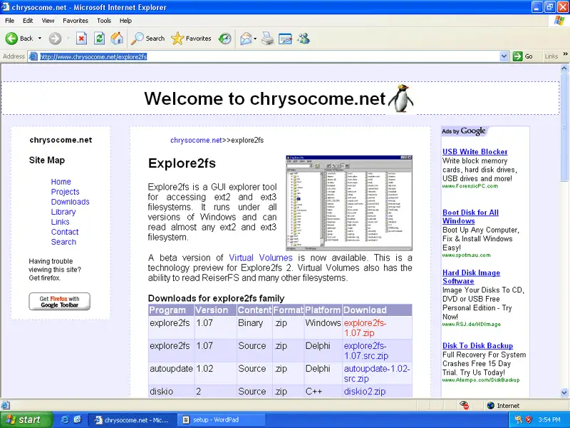 ext3 file system for windows