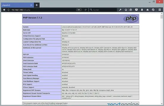PHP 7.1 on CentOS 7
