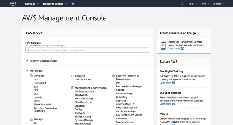 AWS Management Console