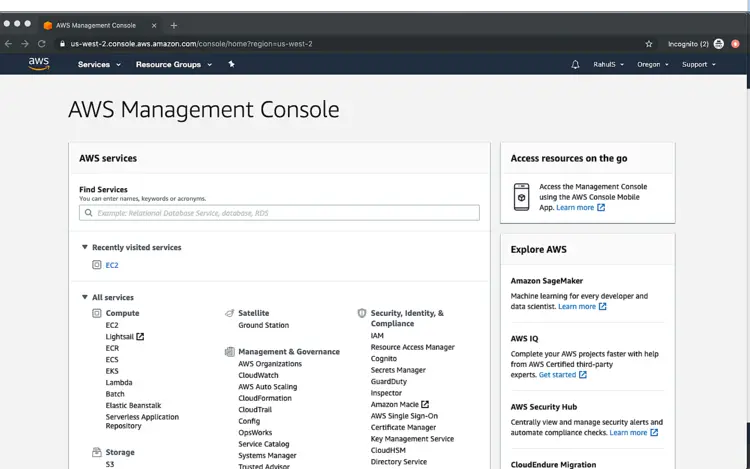 AWS Management Console