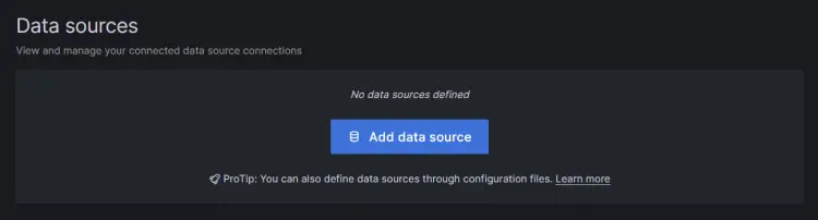 add data source