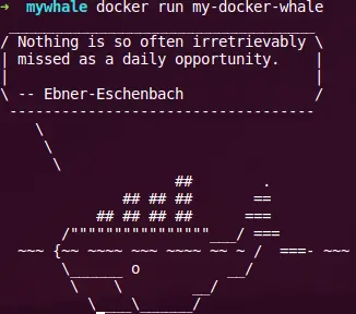 The Docker Whale image