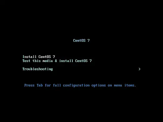 Boot from CentOS DVD or ISO.