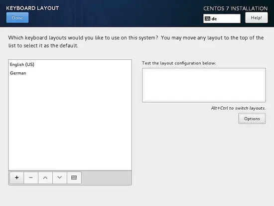 Additional keyboard layout has been added.