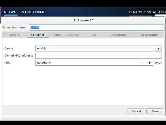 Network card details
