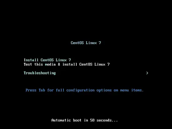 Boot from CentOS DVD or ISO.