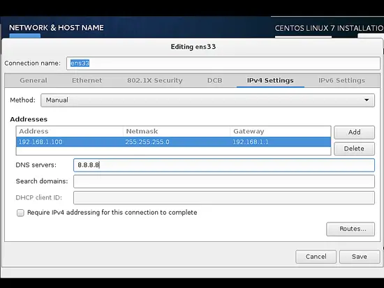 IPv4 details