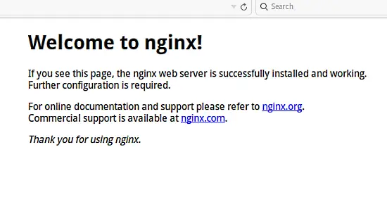 Nginx CentOS 7