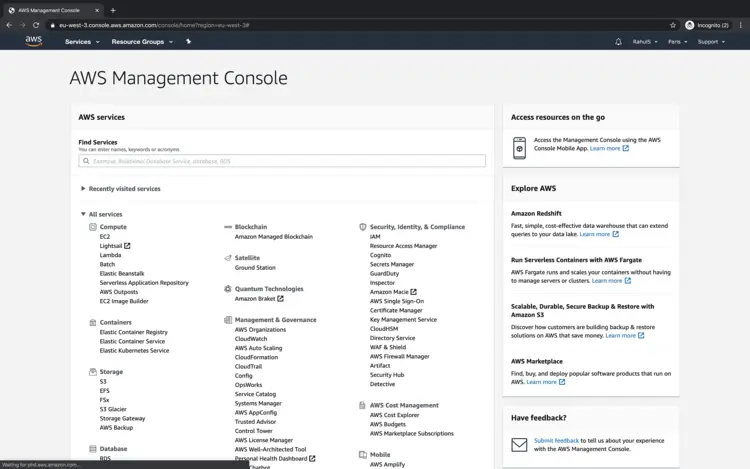 AWS Management Console