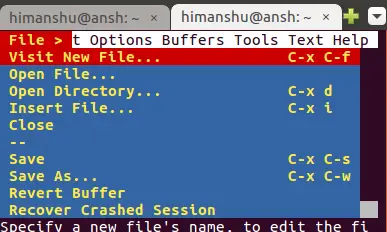 Basic editing operations