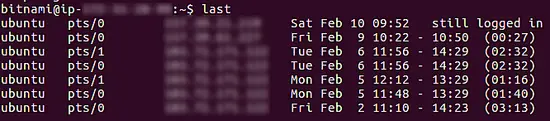 How to customize output in case of non-local logins