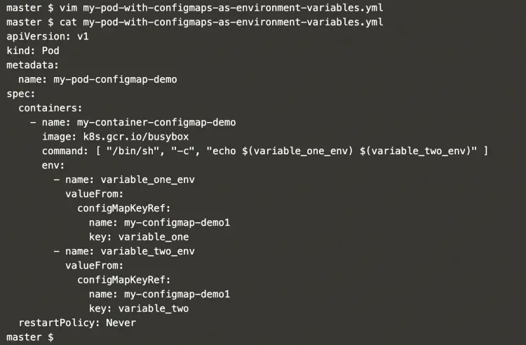 pod-definition-to-use-configmap-as-environment-variables