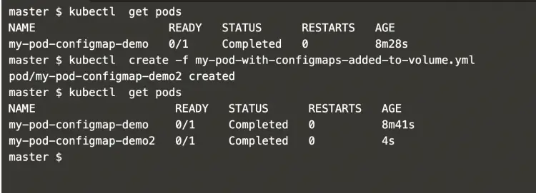 create-pod-to-use-configmap-from-volume-as-files