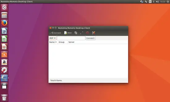 Ubuntu VNC Client started