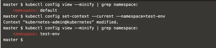 check-current-namespace