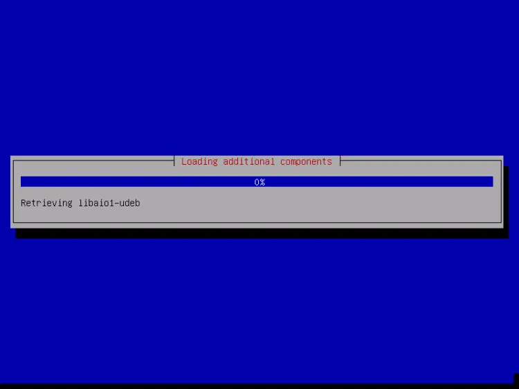 Loading additional components