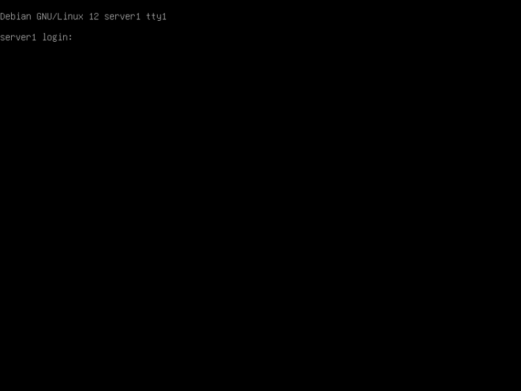 Debian 11 (Bullseye) server first boot