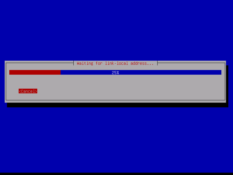 Configure network using DHCP