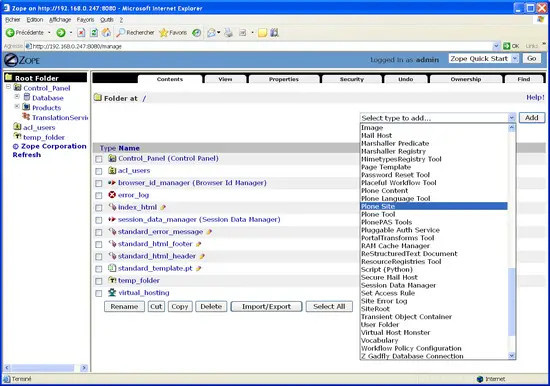 Debian Plone Install