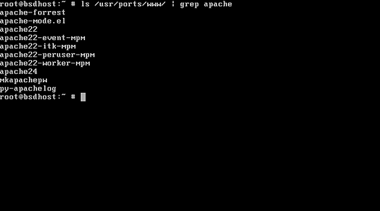 grep apache2