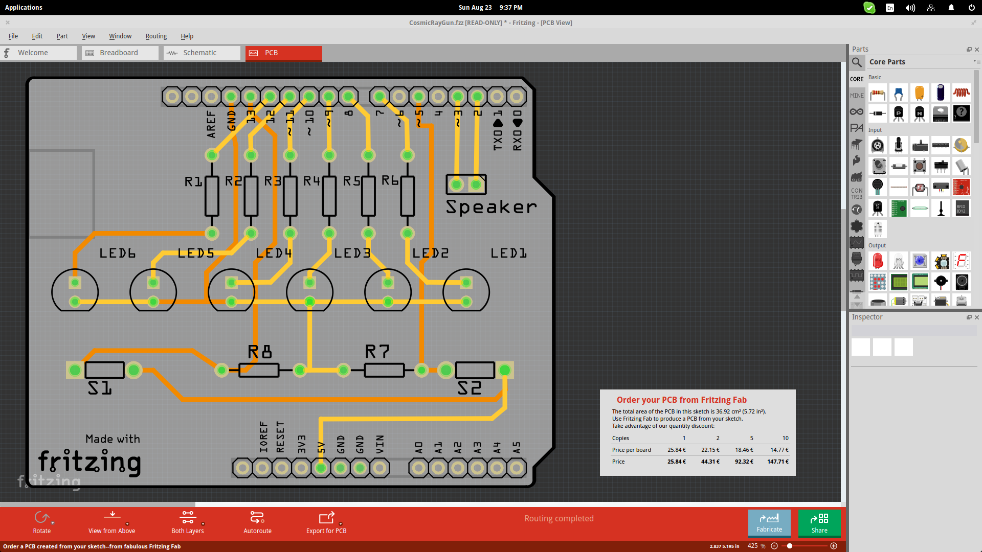 Stadiu Descendent A Cuceri Fritzing Pcb Design Software Furt Browser La