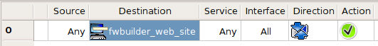 Firewall Builder: DNS Name object dialog