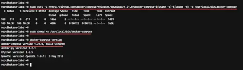 Install Docker-compose