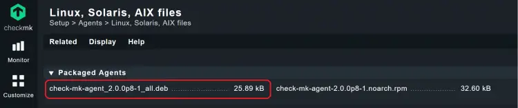 Checkmk comes with agents for several systems