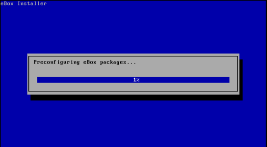 Preconfiguring eBox packages