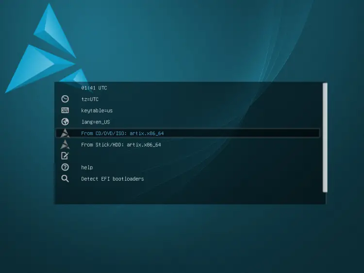 Virtual machine boot with UEFI