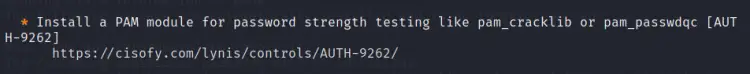 Suggestion for Installing PAM security module