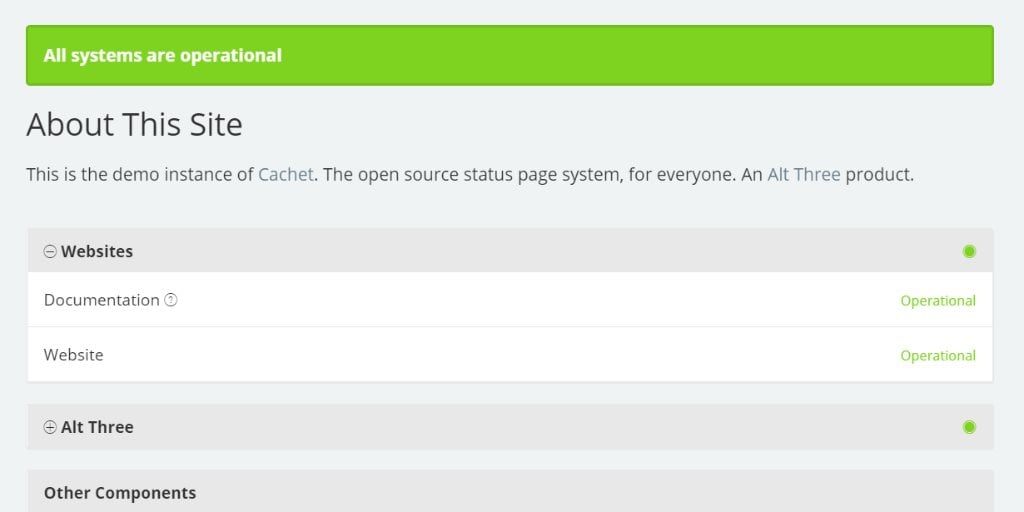 How to Install Cachet Status Page System on CentOS 7