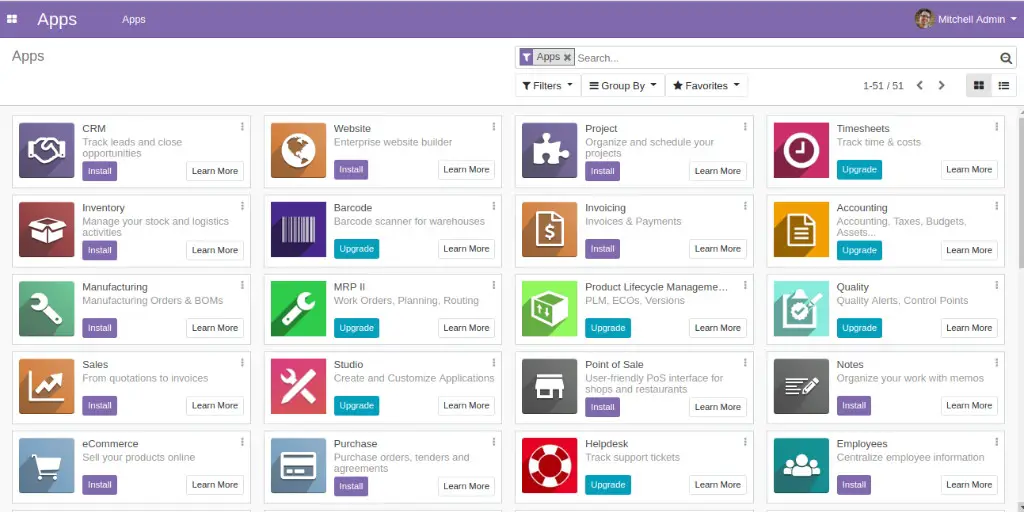 How to Install Odoo ERP 13 on CentOS 8
