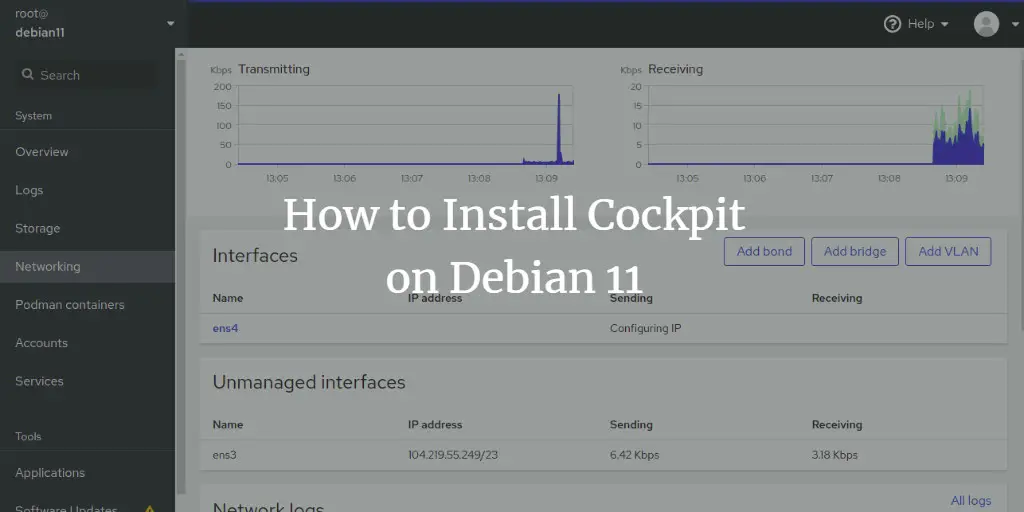 How to Install Cockpit on Debian 11