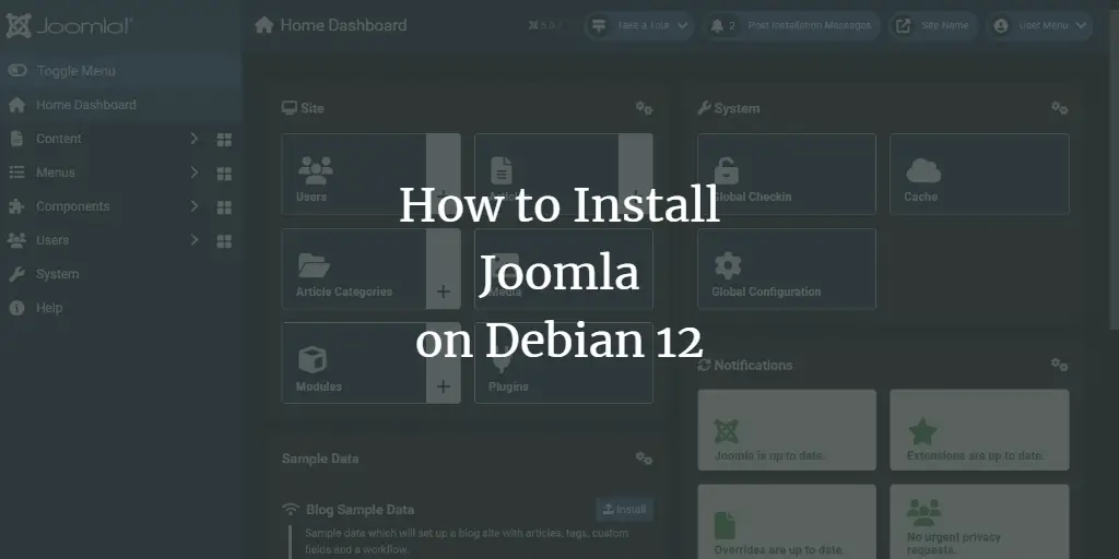 How to Install Joomla on Debian 12