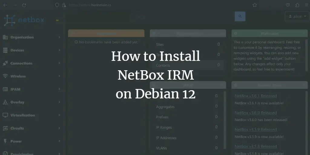 How to Install NetBox IRM on Debian 12