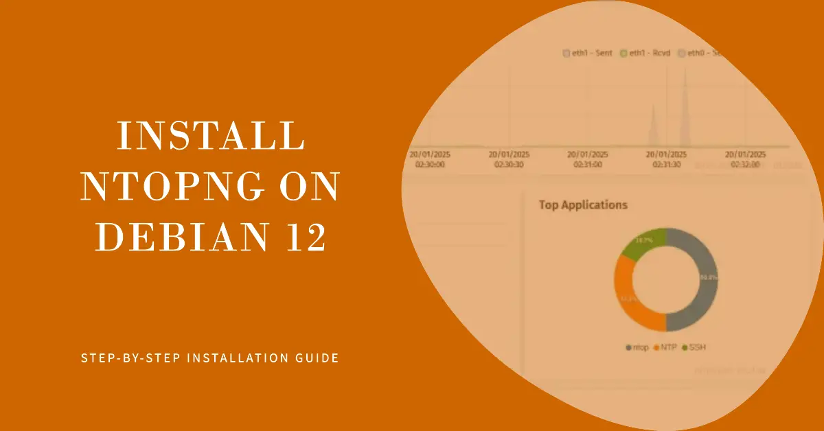 How to Install ntopng on Debian 12