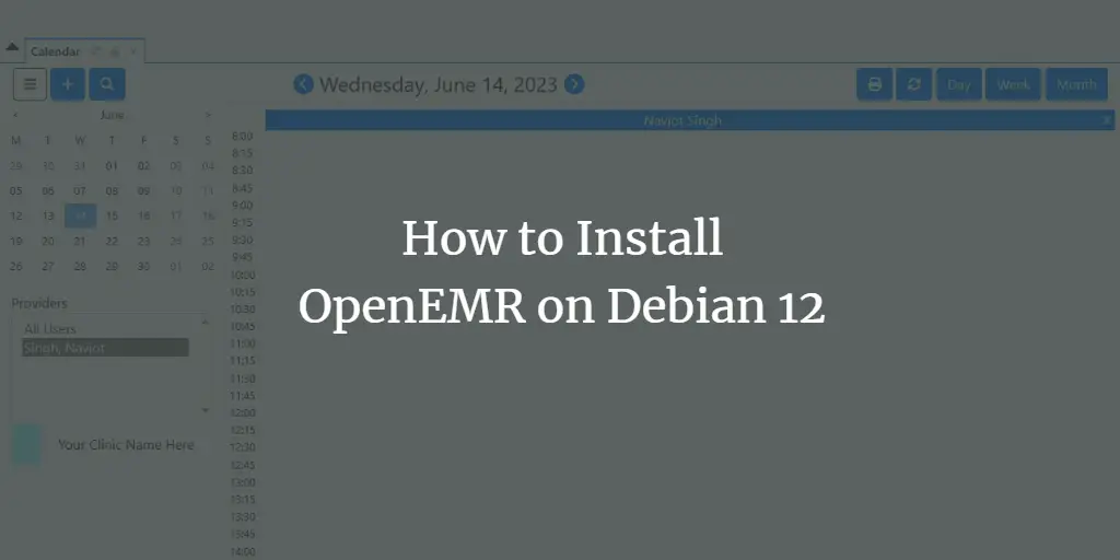 How to Install OpenEMR on Debian 12