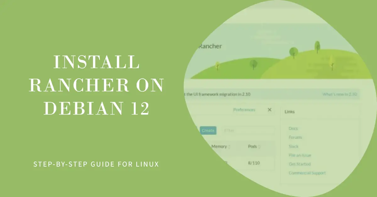 How to Install Rancher on Debian 12 Server