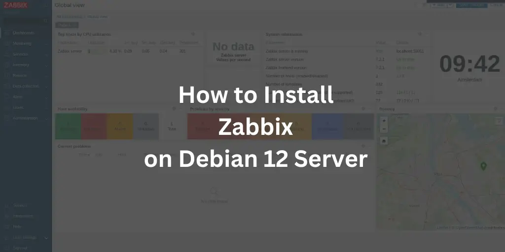How to Install Zabbix on Debian 12 Server