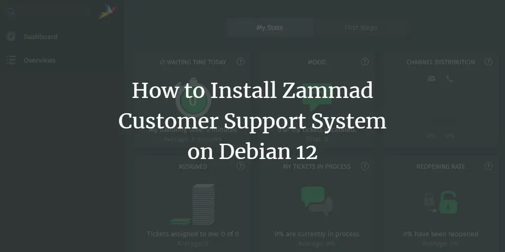 How to Install Zammad Customer Support System on Debian 12