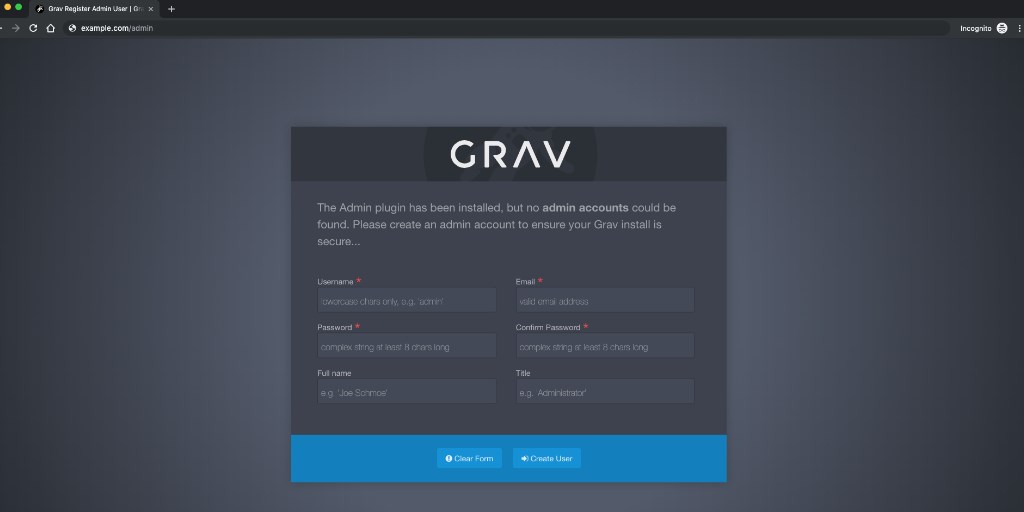 How to Install Grav CMS with Nginx on Debian 9