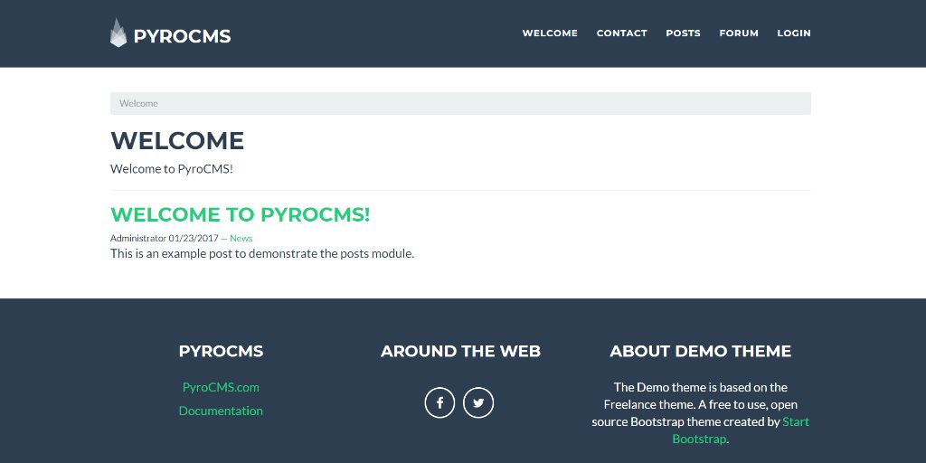 How to Install Laravel based PyroCMS on Debian 9