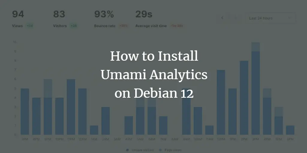 How to Install Umami Analytics on Debian 12