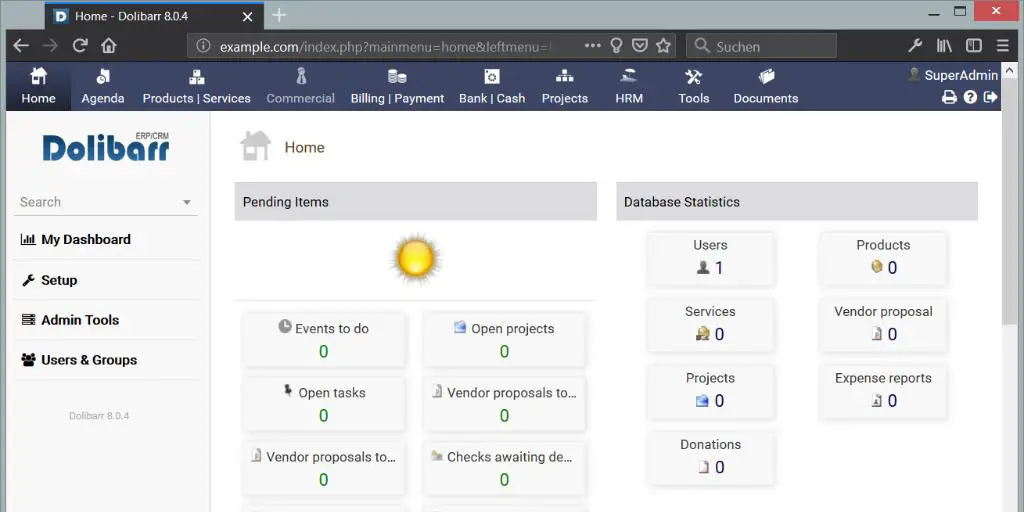 How to Install Dolibarr ERP + CRM System on Ubuntu 18.04 LTS