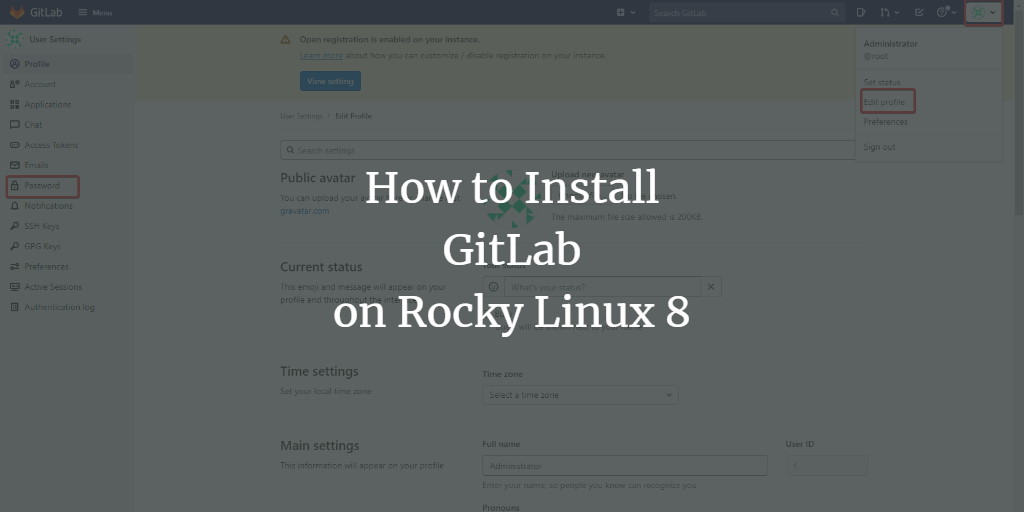 How to Install GitLab on Rocky Linux 8