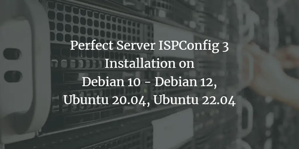 ispconfig upgrade debian 11 to 12