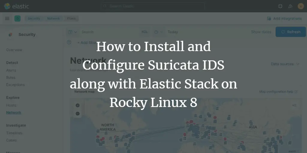 How to Install and Configure Suricata IDS along with Elastic Stack on Rocky Linux 8