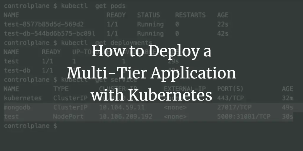 How to Deploy a Multi-Tier Application with Kubernetes