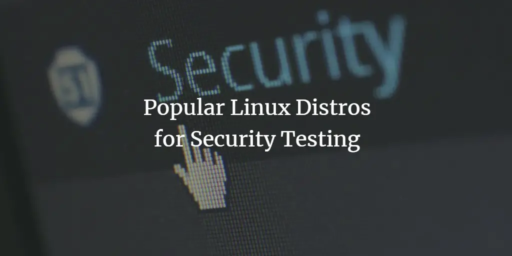 Popular Linux Distributions for Security Testing